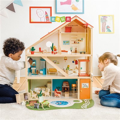 Drvena 3 -slojna lift kuhinja